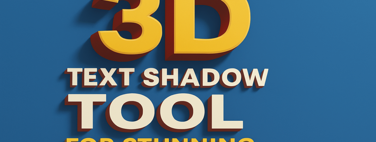 Top 3D Text Shadow Tool