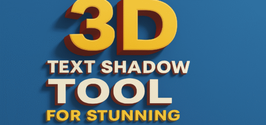 Top 3D Text Shadow Tool