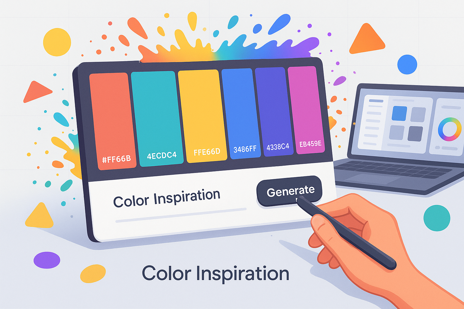 Random Flat Color Generator