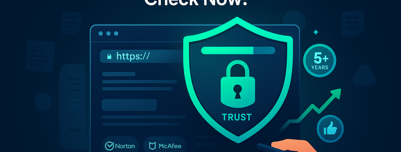 Website Trust Score Checker