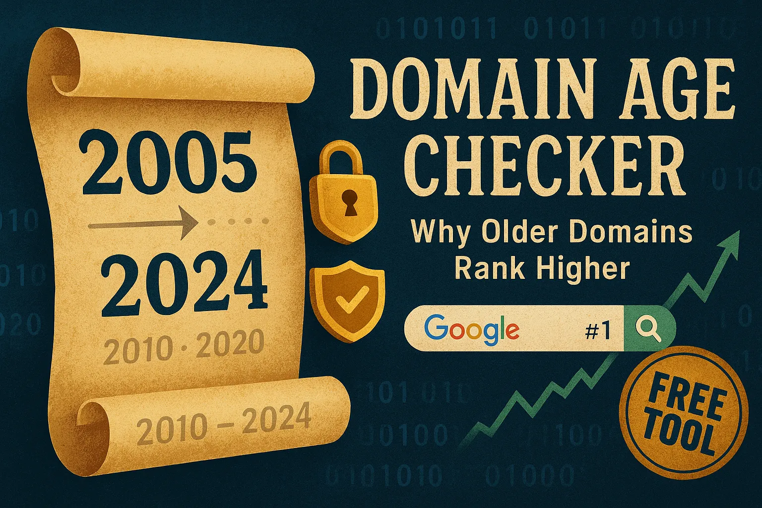 Domain Age Checker Tool - Discover How Old Your Website Is & Boost SEO Rankings
