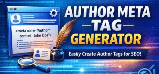 Author Meta Tag Generator